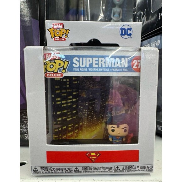 DC Superman Bitty Pop! Deluxe FBPB - Picture 1 of 1